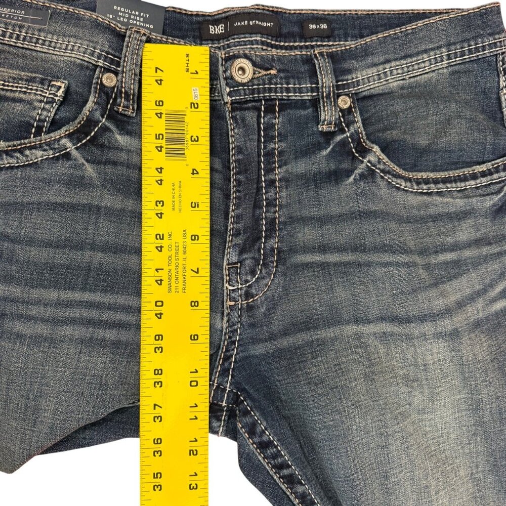 BKE Jake Jeans - Men's 36x36 - Regular Fit Straight - NWT - Picture 9 of 13